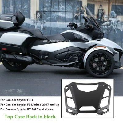 Top Luggage Rack Black For Can-am Spyder F3-T Spyder F3 Limited Spyder RT - Изображение 1 из 4