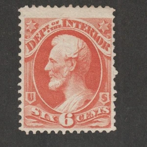 *KAPPYSSTAMPS 130 USA OFFICIALS DEPT. OF INTERIOR SCOTT O18 MINT NO GUM CAT=$70 - Picture 1 of 2