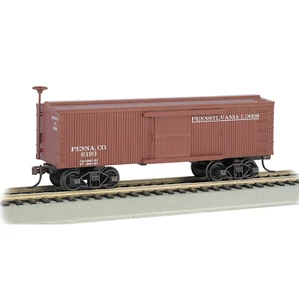 72304 Bachmann HO Gauge Old-Time Box Car - Pennsylvania Lines - Picture 1 of 1