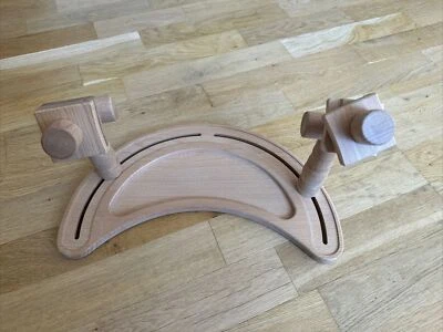 Wooden Embroidery Frame Stand Hoop Cross Stitch Sewing Rack Desktop Holder - Image 1 of 2