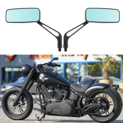 Специальные прямоугольные мотоциклетные зеркала для Harley Davidson Fatboy Street Road Glide - Изображение 1 из 4