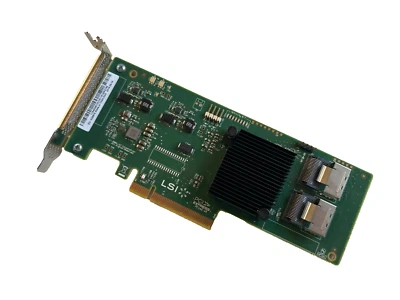 LSI SAS9201-8i | Dual Port 6G SAS/SATA Controller | PCIe x8 | H3-25268-00D - Image 1 of 2