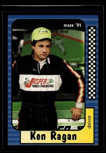 1991 Maxx #58 Ken Ragan (EX)(RAC) - Picture 1 of 2