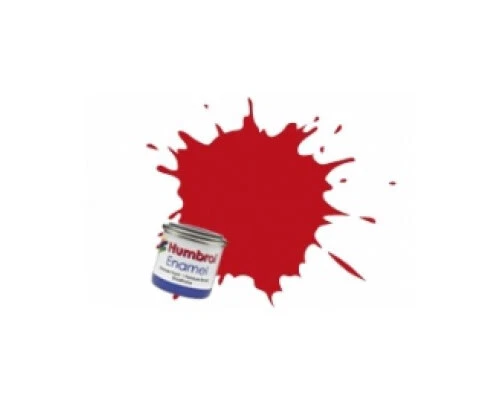 Enamel No 60 Scarlett - Matt (14 ml) AA0655 - humbrol modellismo