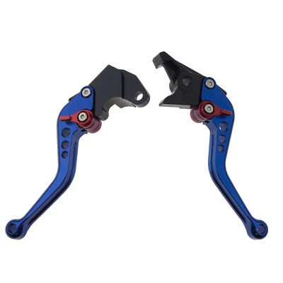 Mano azul para Suzuki GSXR 600 750 97-03 CNC corto freno y embrague palancas dedo Foto 1 de 4