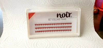 Premade Lash Fans Noir  07 C 10  Russian 8D Volume fans Eyelash Extensions - Image 1 of 3