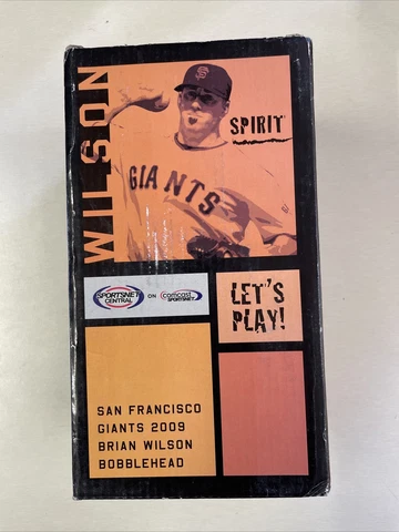 2009 San Francisco Giants BRIAN WILSON SGA Bobblehead 7/12/09 Cover