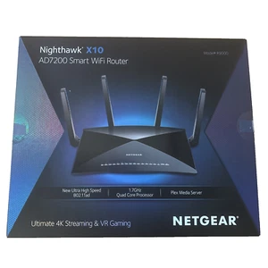 Routeur AD sans fil NETGEAR Nighthawk X10 7200 Mbps 7 ports (R9000-100NAS) - Photo 1/3