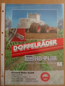 69 PROSPEKT SCHAAD Doppelräder GS Schaad HD Plus Reifen - Picture 1 of 1