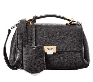 BALENCIAGA Le Dix Soft Nano Leather Crossbody Bag in Black - Picture 1 of 6