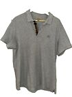 Burberry London Size XXL Polo Shirt for Men - Grey 2XL