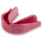 Adult Pink Sparkle Gumshield For Hockey Rugby Cricket Martial Arts