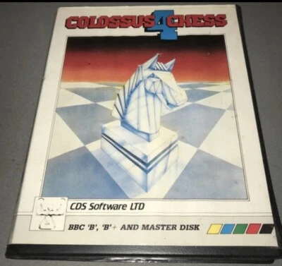 Colossus Chess 4 - CDS - Commodore 64 / 128 - Rare DISK Release - Image 1 of 3