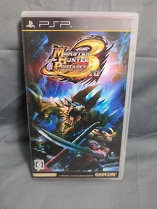 Monster Hunter Portable 3rd (Sony PSP, 2010) Japan Import US Seller - Picture 1 of 3