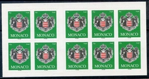 PHOTO CONTRACTUELLE TIMBRE MONACO NEUF CARNET N° 14 ** ARMOIRIES - Photo 1/2