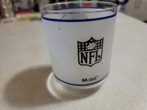Vintage Dallas Cowboys Milchglas Becher Mobil Öl NFL Football Helm Logo EUC - Bild 1 von 5