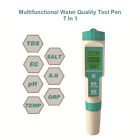 7 In 1 Water Quality Test Pen PH/ TDS/EC/ORP/Salinity /S. G/ Temperature Tester.