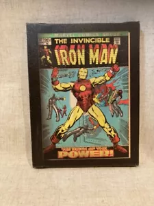 INVINCIBLE IRON MAN Artissimo Marvel Comic #47 Cover 6.5" X 8.5" Canvas Wall Art - Picture 1 of 2