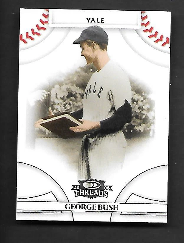 GEORGE BUSH 2008 THREADS "YALE" #33  - Image 1 of 1