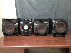 LG CM4550 700W 2.1 Channel Mini Shelf Bluetooth Stereo w/ Subwoofer - Picture 1 of 9