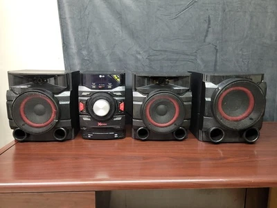 LG CM4550 700W 2.1 Channel Mini Shelf Bluetooth Stereo w/ Subwoofer - Image 1 of 4