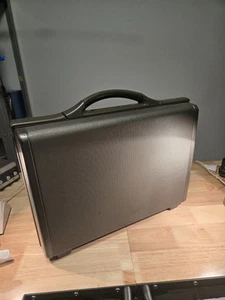 Maletín vintage Samsonite Focus EuroCase carcasa rígida combinación cerradura 18x16x5" - Imagen 1 de 9
