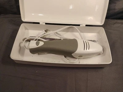 Juego de talla de cuchillos eléctricos GE con 4 hojas y estuche Foto 1 de 4