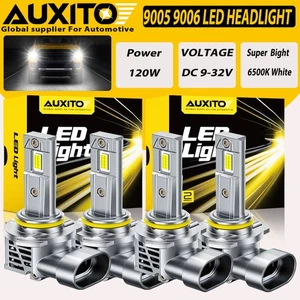AUXITO 9005 9006 LED Headlight Bulbs Headlamp For Freightliner Columbia 1996-15 - Picture 1 of 14