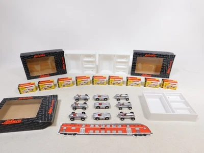 Schuco Piccolo 1:90 3X Set Regalo 01196 MB 702 703 704: 2 3 4 MINT+BOX #EI115-1 - Immagine 1 di 4