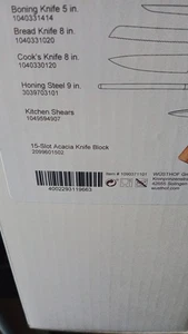 Wusthof Classic Ikon 11pc Block Set, Acacia - 1090371101 NEW - Picture 1 of 1