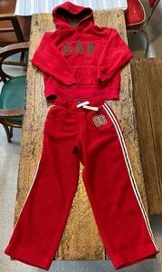 Y2K Gap Kids Activewear Medium Size 8 Red Tracksuit - Picture 1 of 3