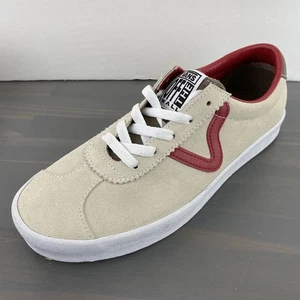 Vans Sport Low Wildleder Retro Turnschuhe Damen 8,5 Herren 7 Pop Turtledove Creme NEU - Bild 1 von 11