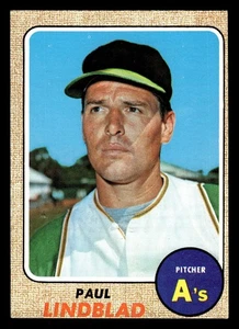 1968 Topps - Paul Lindblad #127 - Picture 1 of 2
