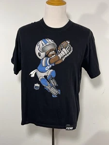Men’s Xl Detroit Lions Calvin Johnson 81 Megaton T Shirt Filthy D Dripped - Picture 1 of 8