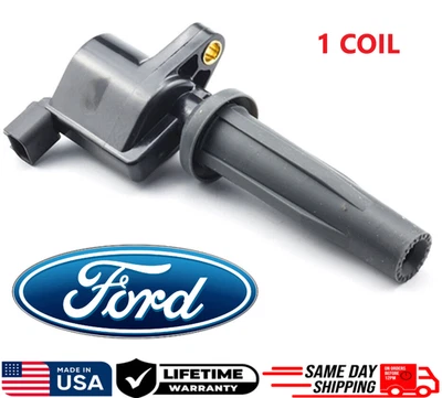 x1 GENUINE Ignition Coil For 2004-2012 Ford Mazda Mercury, 4M5G-12A366-BC, OEM - Image 1 of 4
