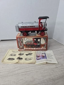 Ertl Texaco 1910 Mack Tanker Truck Series DieCast Metal Bank Collector F122 - Picture 1 of 10