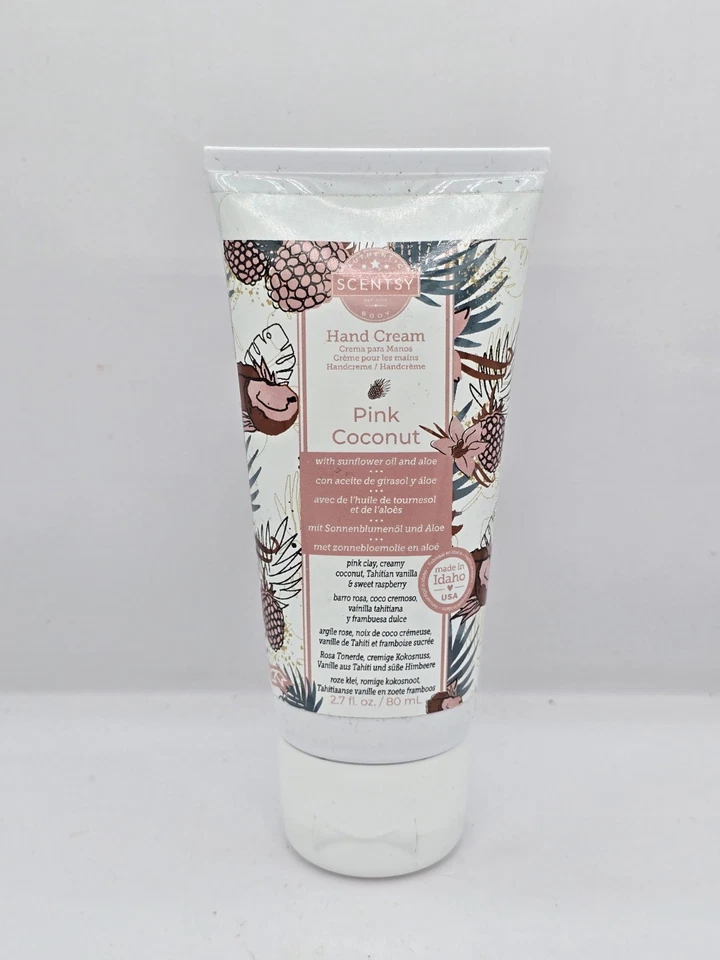 Crema de Manos Scentsy Rosa Coco - Nuevo, Precintado Foto 1 de 1