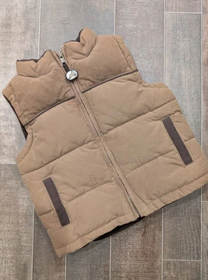 Chaleco acolchado Gymboree Boys otoño/invierno cremallera frontal talla 12-24 meses Foto 1 de 4