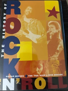 The History of Rock 'n' Roll: Guitar Heroes & The '70s DVD new sealed - Picture 1 of 1