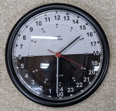 Reloj Seldec Maritime 24 Horas 9 Pulgadas - ¡Raro! Foto 1 de 4