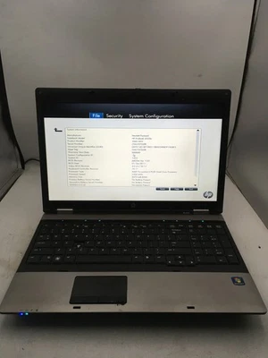 HP PROBOOK 6555B - BOOTS TO BIOS - AMD TURION II P520 - 3GB RAM - READ DESC - BB - Image 1 of 4