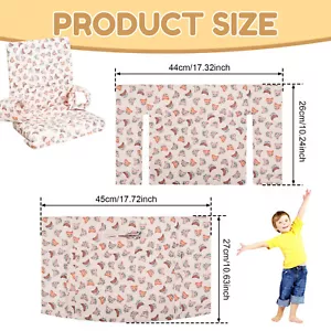 Baby High Chair Cover Cute Easy to Clean Baby Chair Cushion Set for Little} - Picture 1 of 11