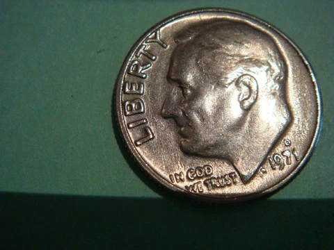 1971 D & 1972 D Roosevelt Dimes - Very Nice AU to UNC, album fillers Cover