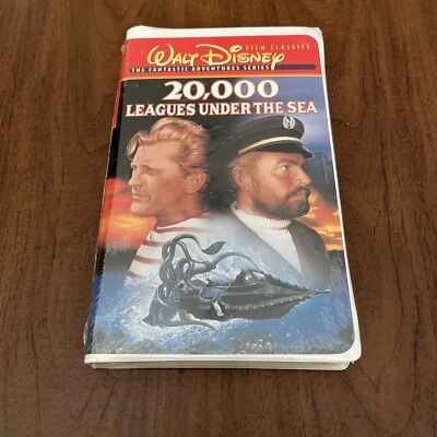 Walt Disney 20000 Leagues Under The Sea VHS BRAND NEW SEALED Clamshell - Image 1 of 3