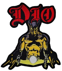 DIO L'ULTIMA LINEA TOPPA RICAMATA A FORMA DI - Foto 1 di 2