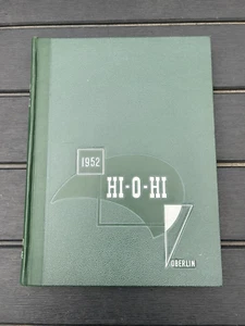 Anuario de colección 1952 Oberlin College Ohio HI-O-HI HC - Imagen 1 de 5