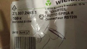 Wieland RST20i5s 5 Pin Pigtail (Steckerteil) Z1.007.2453.1 - Picture 1 of 5