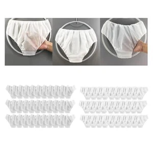 30 Pieces Disposable Underwear Panties Portable Soft for Business Trip Girls - Picture 1 of 25