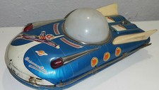 VINTAGE UNIVERSE CAR TIN TOY SPACE SHIP VEHICLE BATT. OPERATED CHINA 446 ME 089