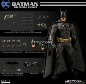 Mezco One:12 Sovereign Knight Batman ACTION FIGURE IN STOCK NEW - Picture 1 of 5